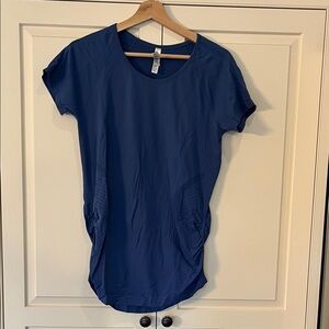 Athleta Navy Short Sleeve Tee